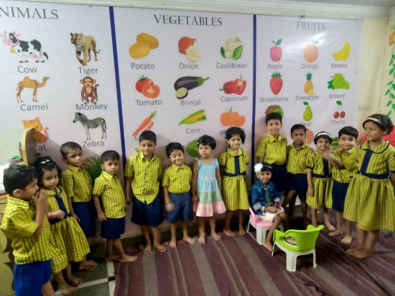 Birthday celebration at Rainbow Pre-school