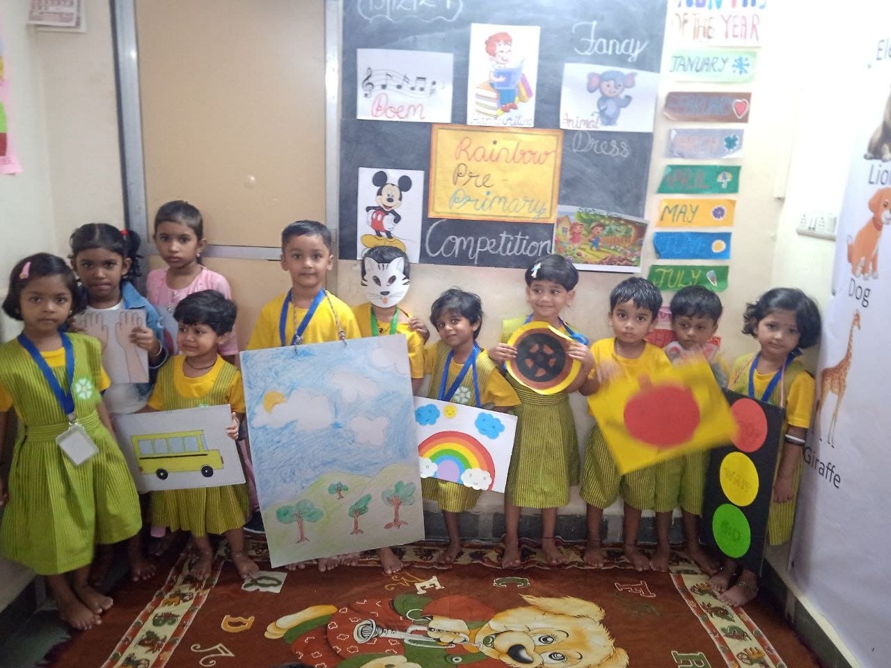 Craft and Activity at Rainbow Pre-school