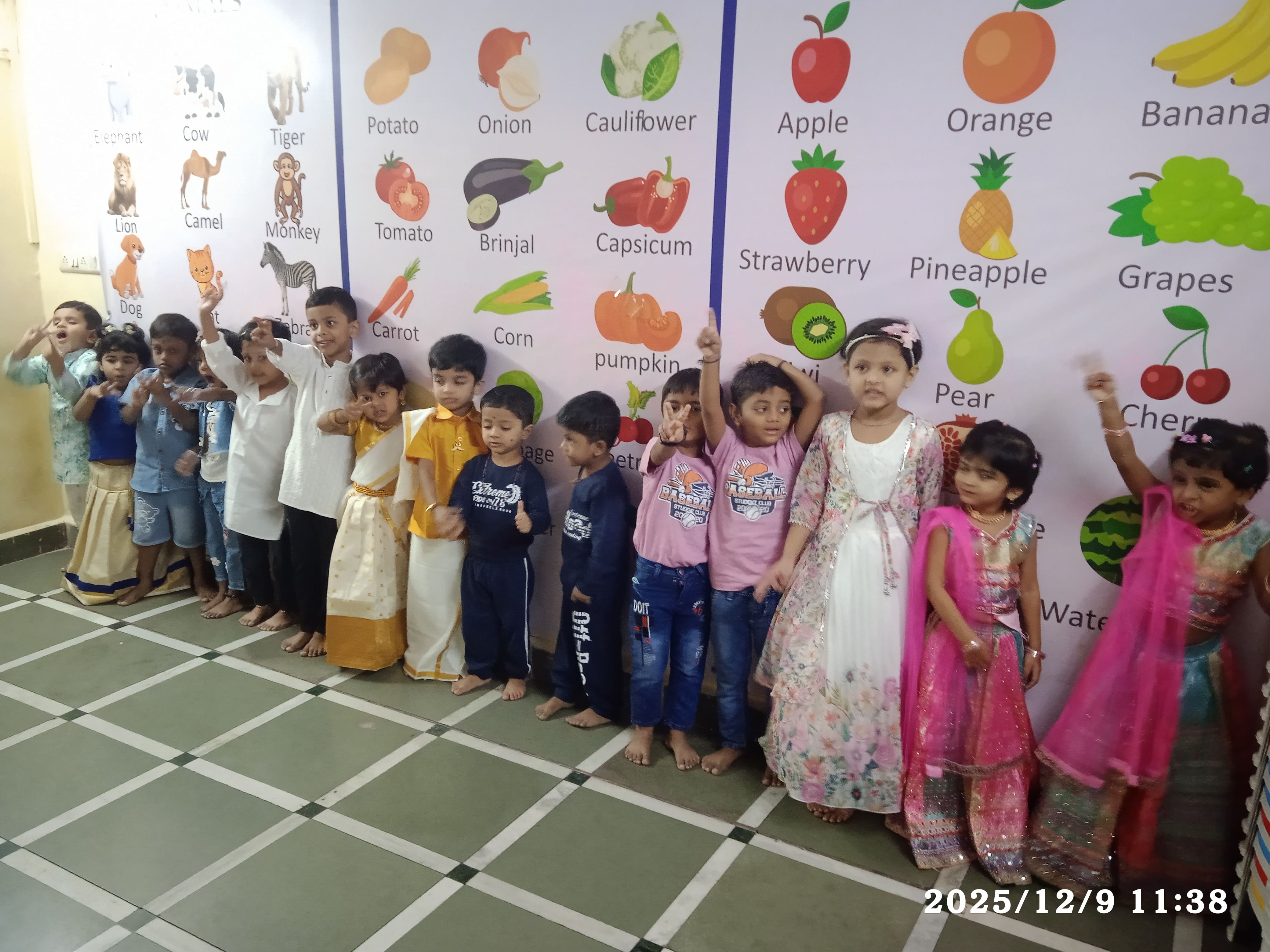 Children enjoying fun activities at Rainbow Pre-school